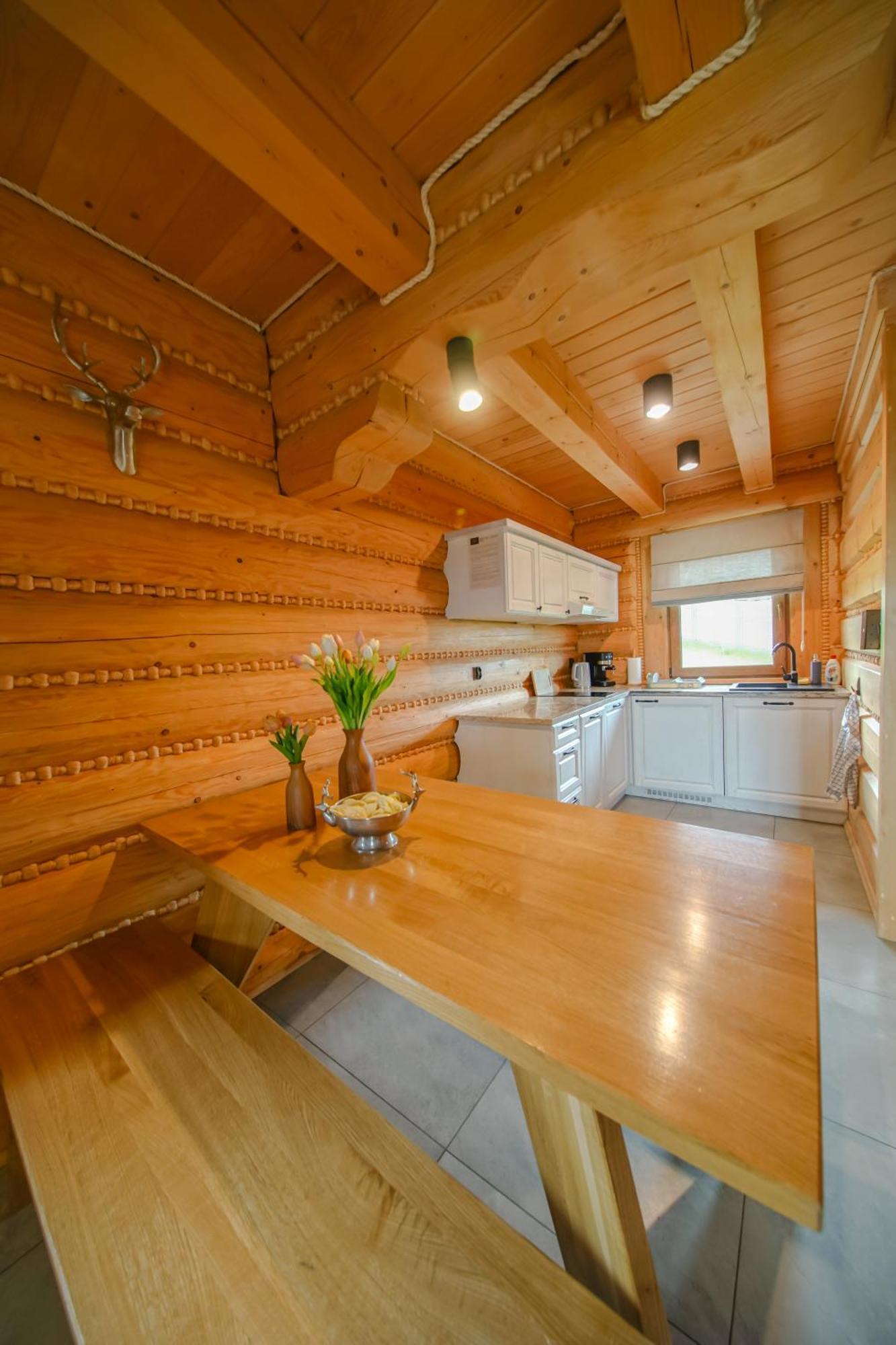 איסטבנה Zloty Gron Log Houses & Apartments מראה חיצוני תמונה